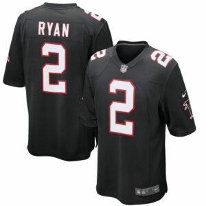Men's Nike Matt Ryan Black Atlanta Falcons Alternate Game Player Jersey
