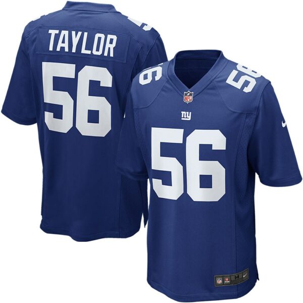 Men's New York Giants Lawrence Taylor Nike Royal Blue Retired Player Game Jersey