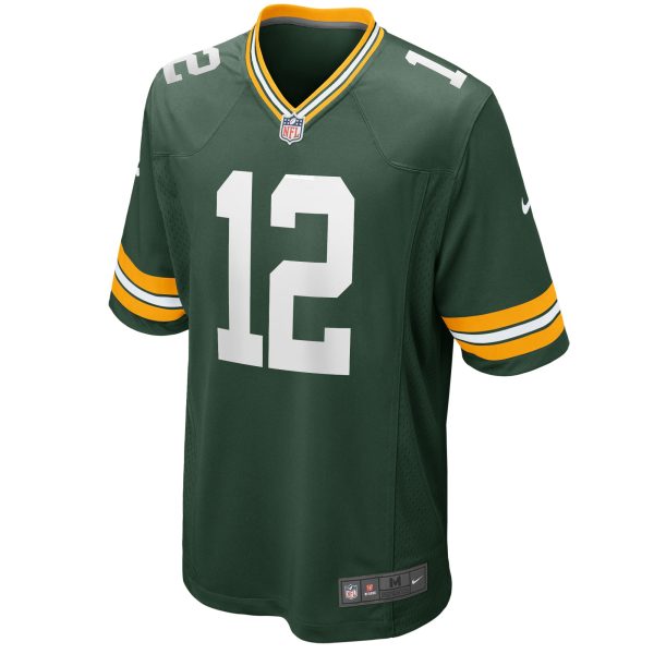Men's Green Bay Packers Aaron Rodgers Nike Green Game Player Jersey