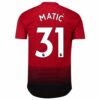 Premier League Manchester United Home Jersey Shirt 2018-19 player Matic 31 printing for Men