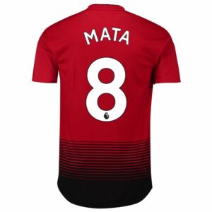 Premier League Manchester United Home Jersey Shirt 2018-19 player Mata 8 printing for Men