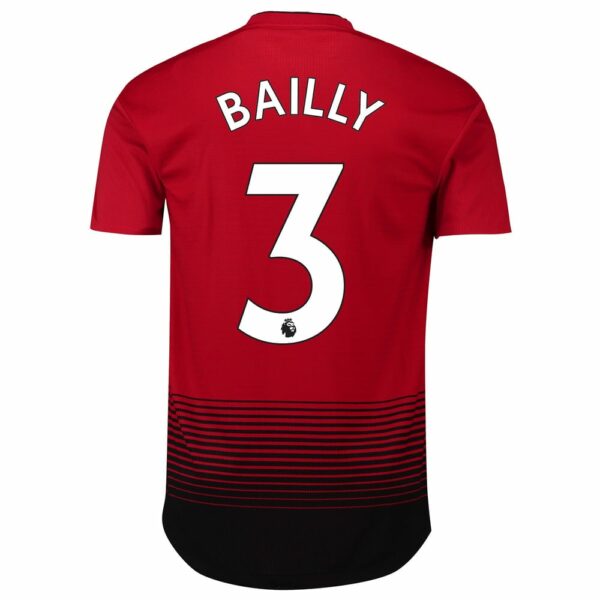 Premier League Manchester United Home Jersey Shirt 2018-19 player Bailly 3 printing for Men