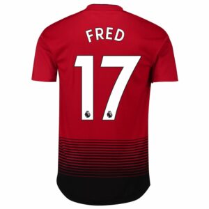 Premier League Manchester United Home Jersey Shirt 2018-19 player Fred 17 printing for Men