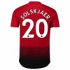 Premier League Manchester United Home Jersey Shirt 2018-19 player Solskjaer 20 printing for Men