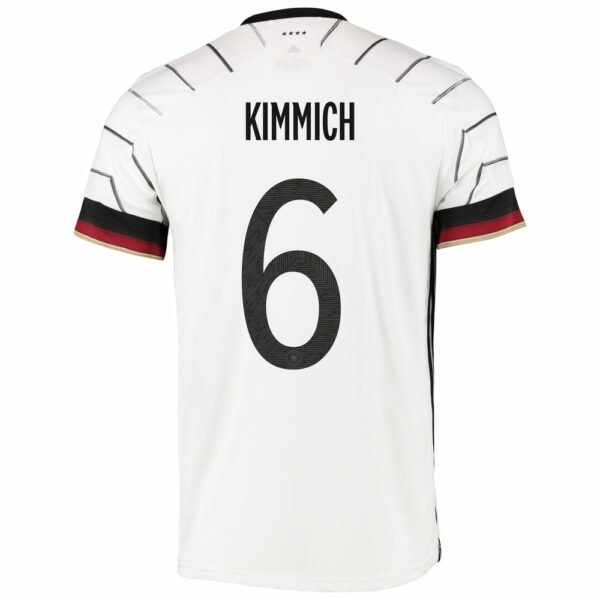 Germany Home Jersey Shirt player Kimmich 6 printing for Men