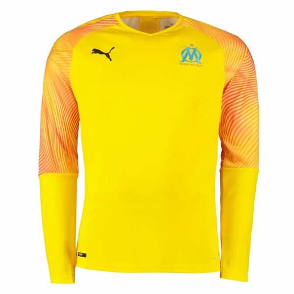 Ligue 1 Olympique Marseille Home Jersey Shirt 2019-20 for Men