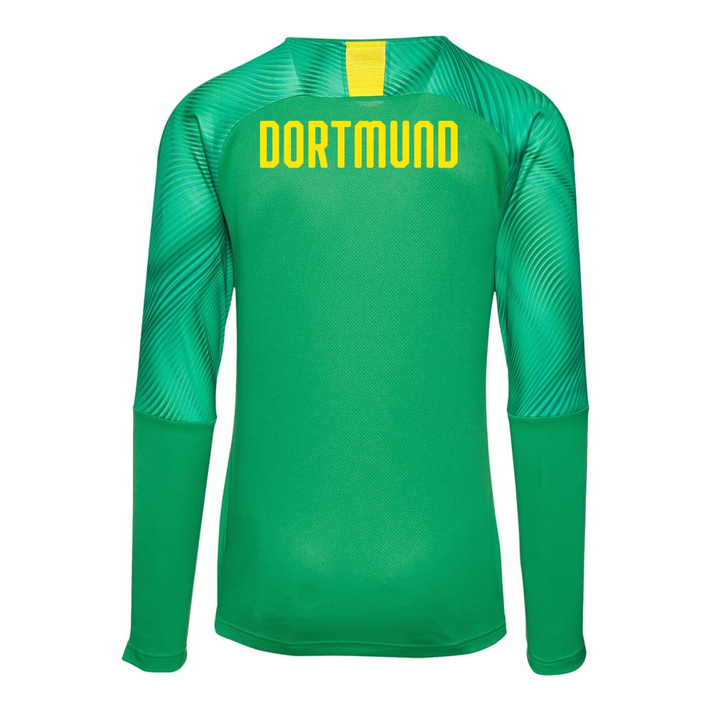 Bundesliga Borussia Dortmund Home Long Sleeve Jersey Shirt 2019-20 for Men