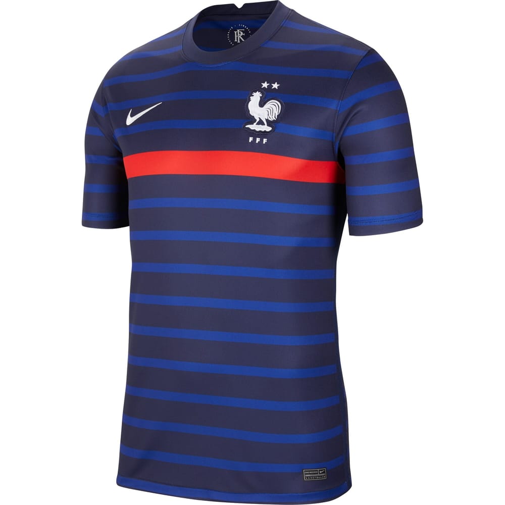 France Home Jersey Shirt 2020-21 for Men