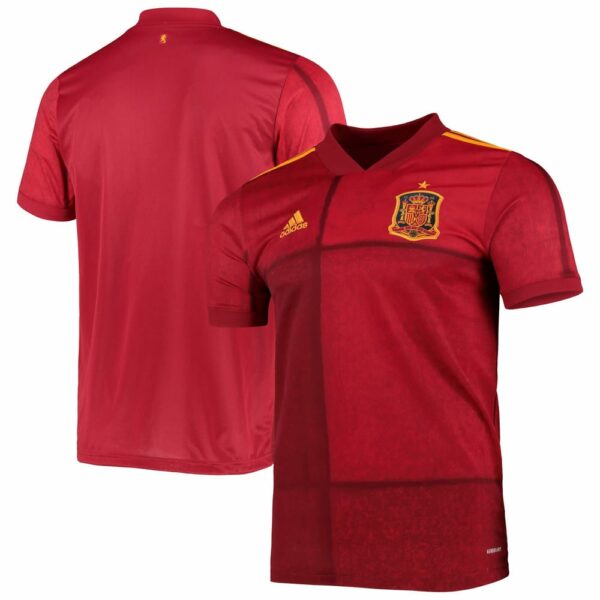 Spain Home Jersey Shirt 2019-21 for Men