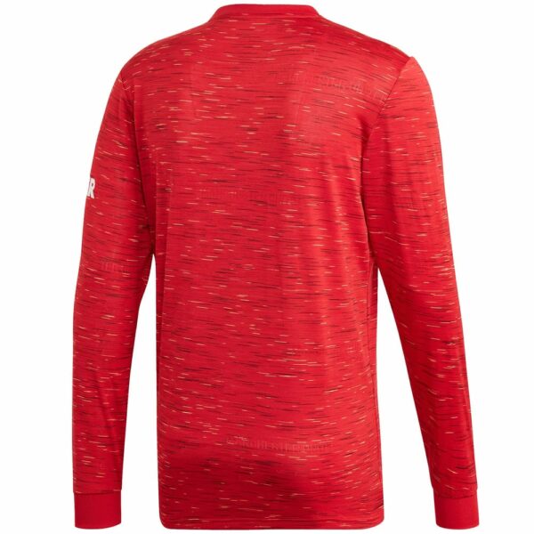 Premier League Manchester United Home Long Sleeve Jersey Shirt 2020-21 for Men