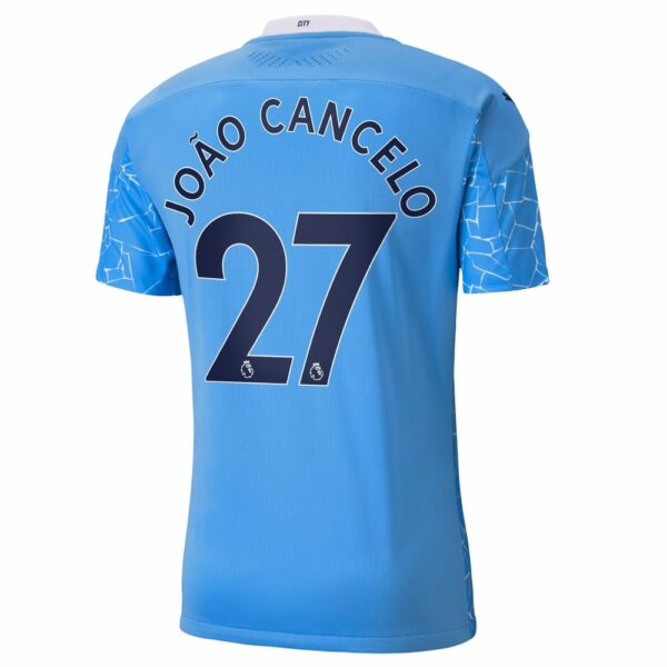 Premier League Manchester City Home Jersey Shirt 2020-21 player João Cancelo 27 printing for Men