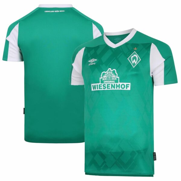2. Bundesliga Werder Bremen Home Jersey Shirt 2020-21 for Men
