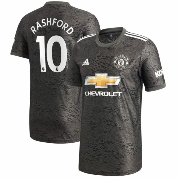 Premier League Manchester United Away Jersey Shirt 2020-21 player Rashford 10 printing for Men