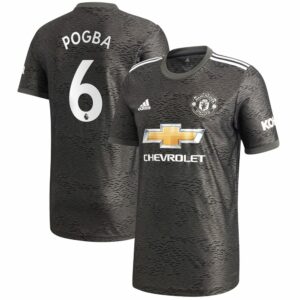 Premier League Manchester United Away Jersey Shirt 2020-21 player Pogba 6 printing for Men