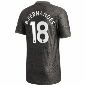 Premier League Manchester United Away Jersey Shirt 2020-21 player B.Fernandes 18 printing for Men