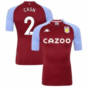 Premier League Aston Villa Home Jersey Shirt 2020-21 player Cash 2 printing for Men