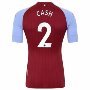Premier League Aston Villa Home Jersey Shirt 2020-21 player Cash 2 printing for Men