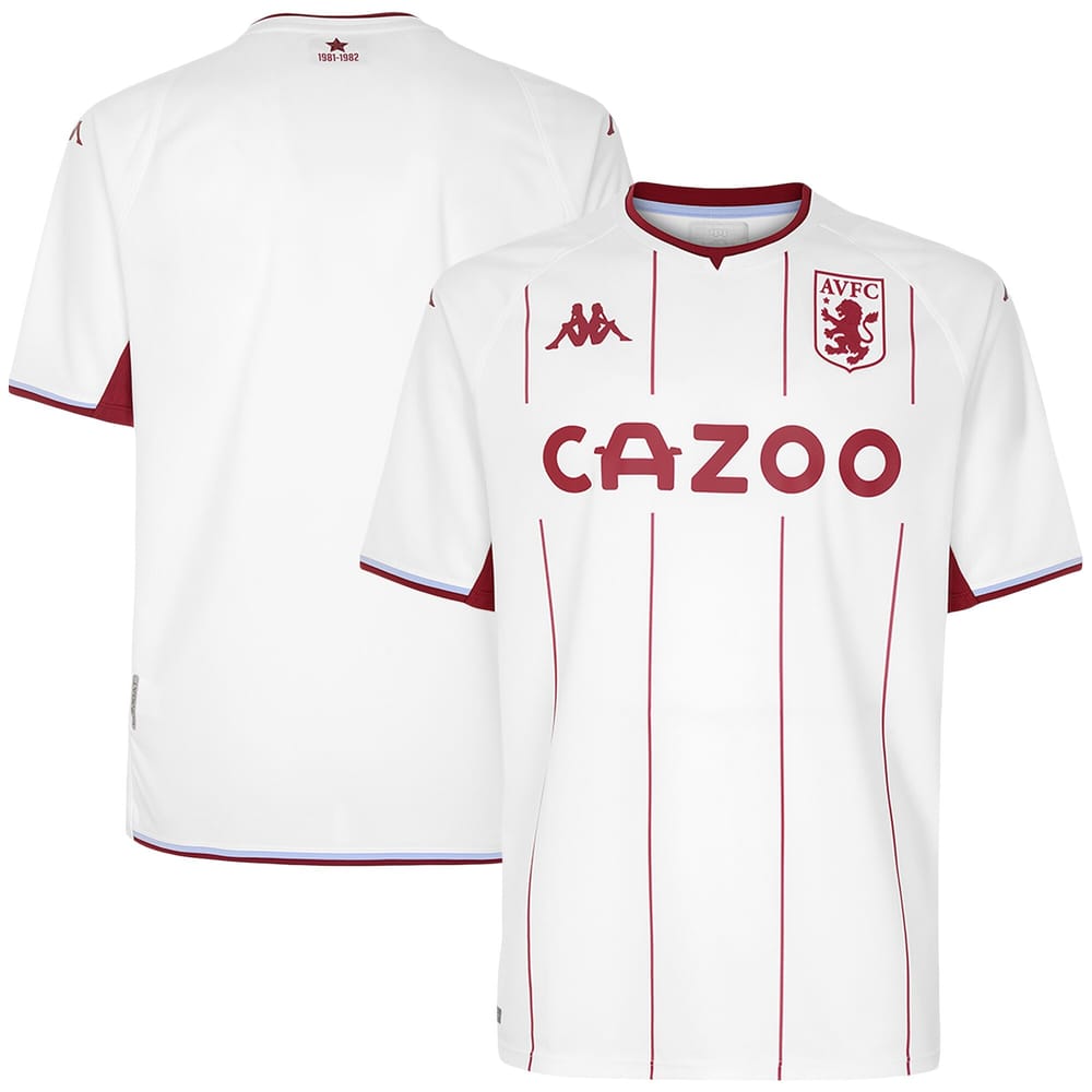 Premier League Aston Villa Away Jersey Shirt 2021-22 for Men