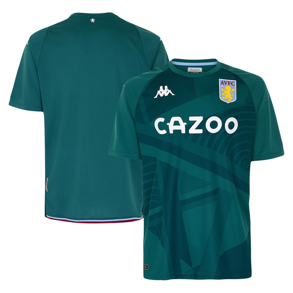 Premier League Aston Villa Away Jersey Shirt 2021-22 for Men
