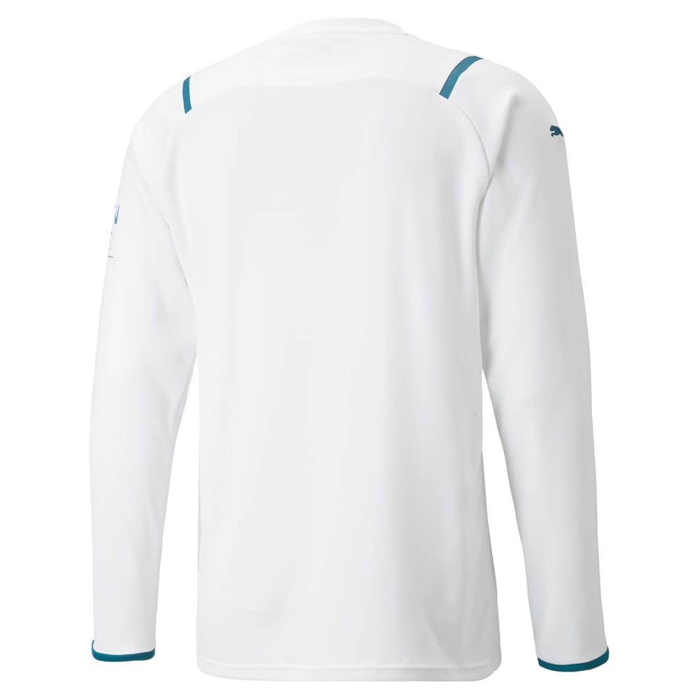 Premier League Manchester City Away Long Sleeve Jersey Shirt 2021-22 for Men