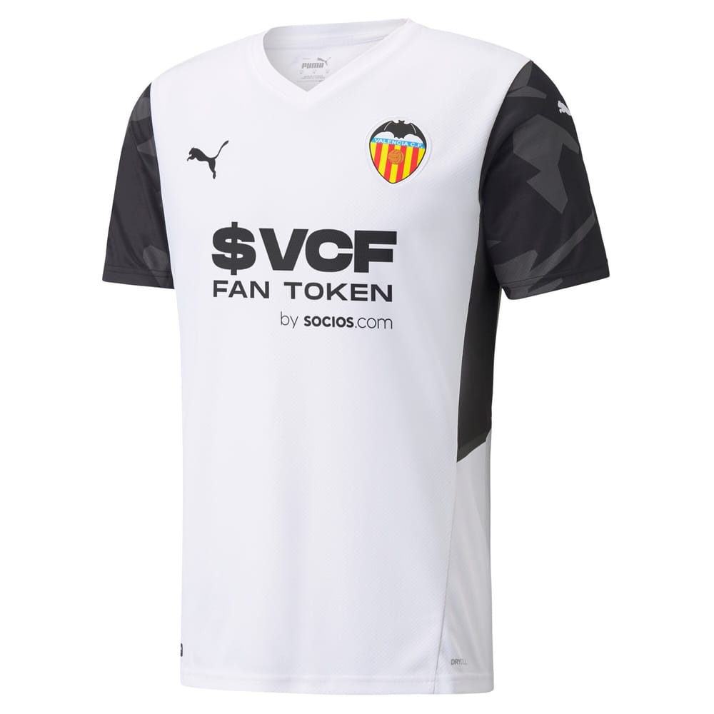 La Liga Valencia CF Home Jersey Shirt 2021-22 for Men