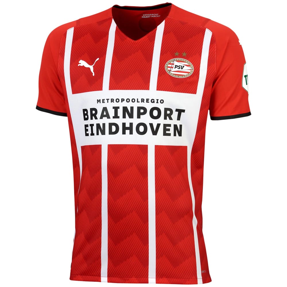 Eredivisie PSV Eindhoven Home Jersey Shirt for Men
