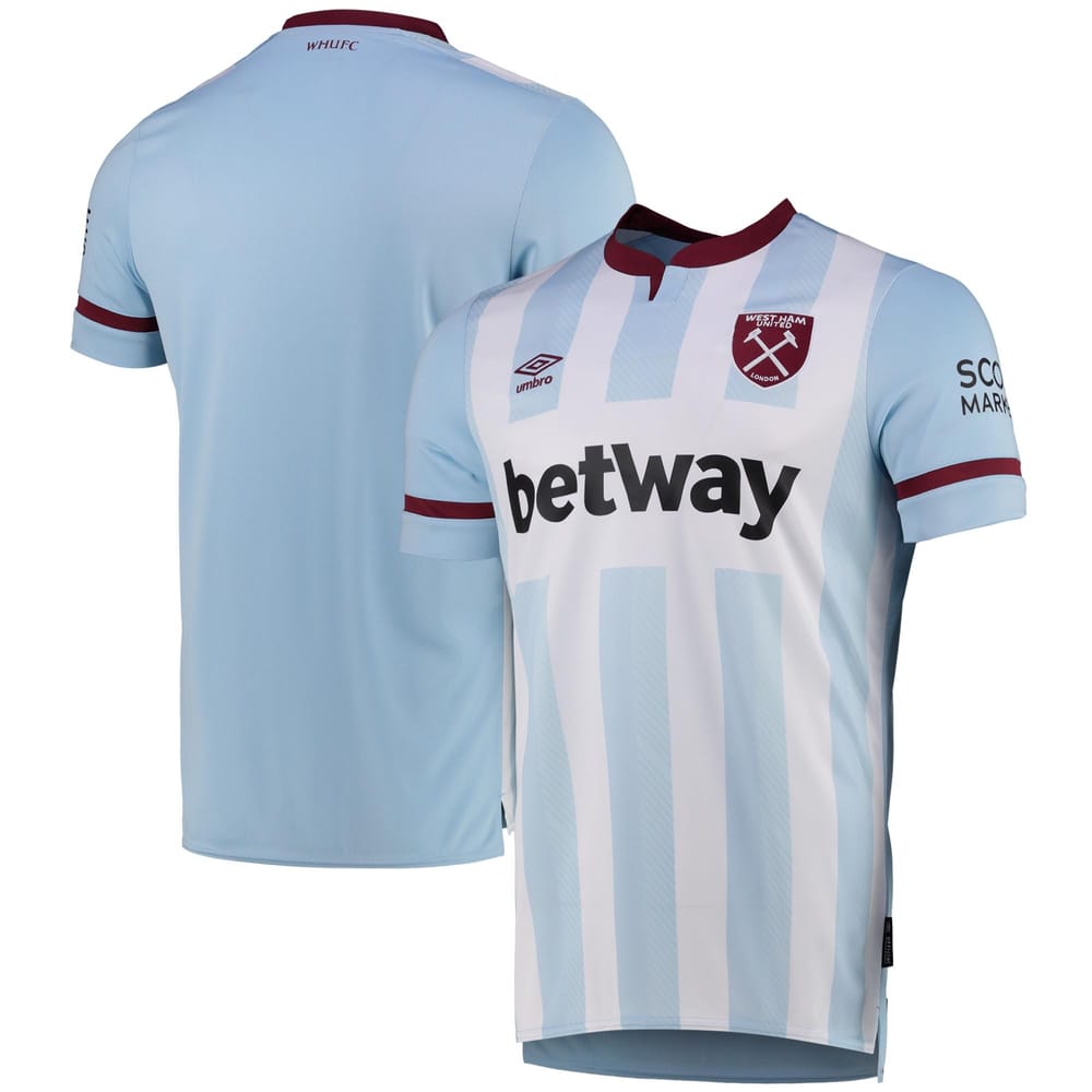 Premier League West Ham United Away Jersey Shirt 2021-22 for Men