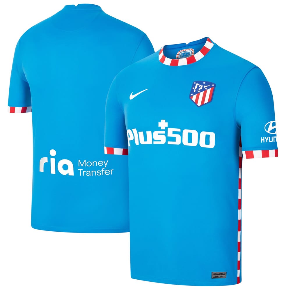 La Liga Atletico de Madrid Third Jersey Shirt 2021-22 for Men