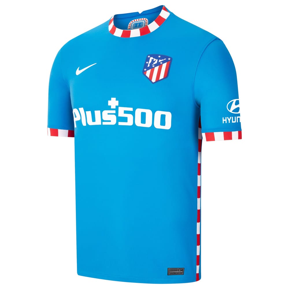 La Liga Atletico de Madrid Third Jersey Shirt 2021-22 for Men