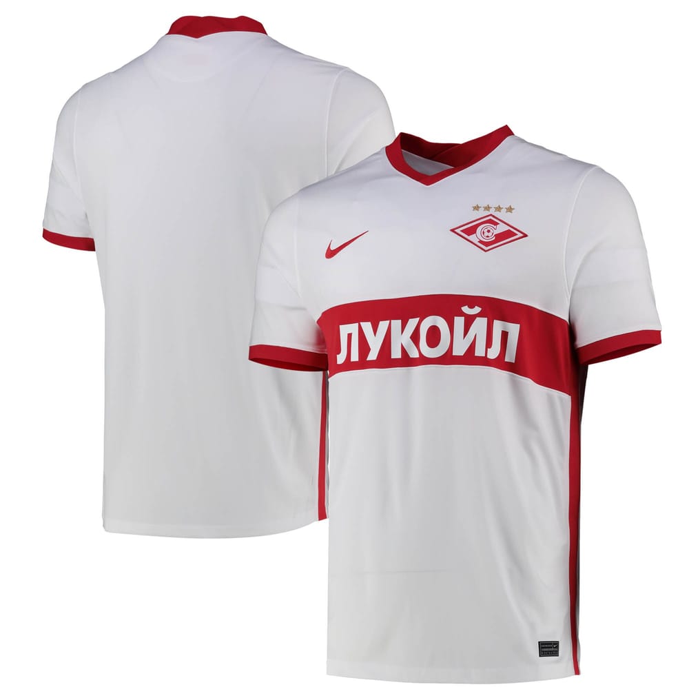 Russian Premier League FC Spartak Moscow Away Jersey Shirt 2021-22 for Men