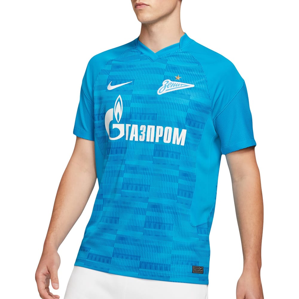Russian Premier League FC Zenit Home Jersey Shirt 2021-22 for Men