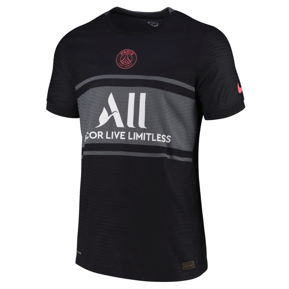 Ligue 1 Paris Saint-Germain Third Jersey Shirt 2021-22 for Men