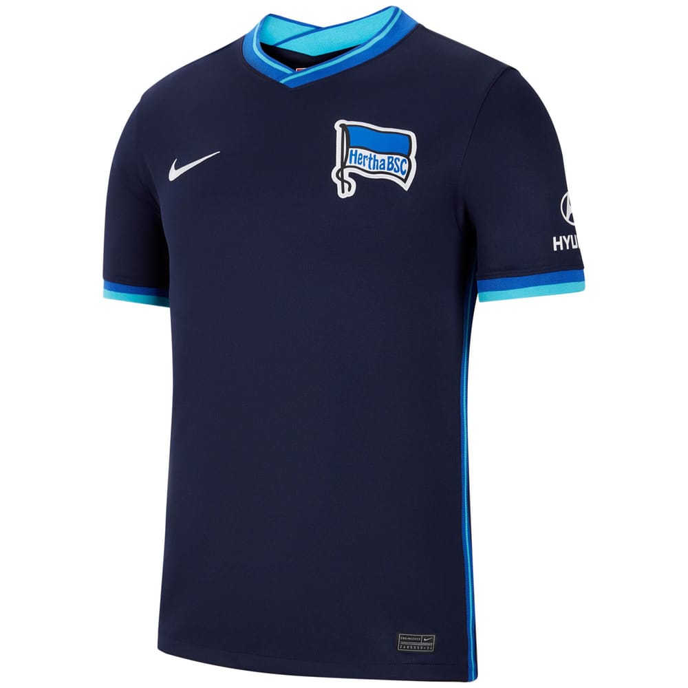 Bundesliga Hertha Berlin Away Jersey Shirt 2021-22 for Men