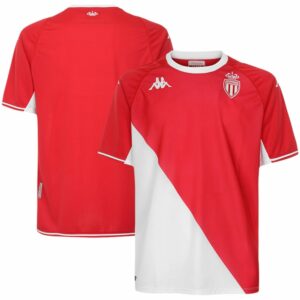 Ligue 1 AS Monaco Home Jersey Shirt 2021-22 for Men