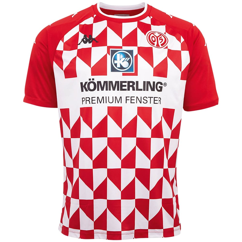 Bundesliga 1. FSV Mainz 05 Home Jersey Shirt 2021-22 for Men