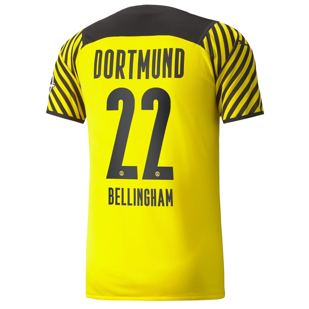 Bundesliga Borussia Dortmund Home Jersey Shirt 2021-22 player Bo 22 printing for Men