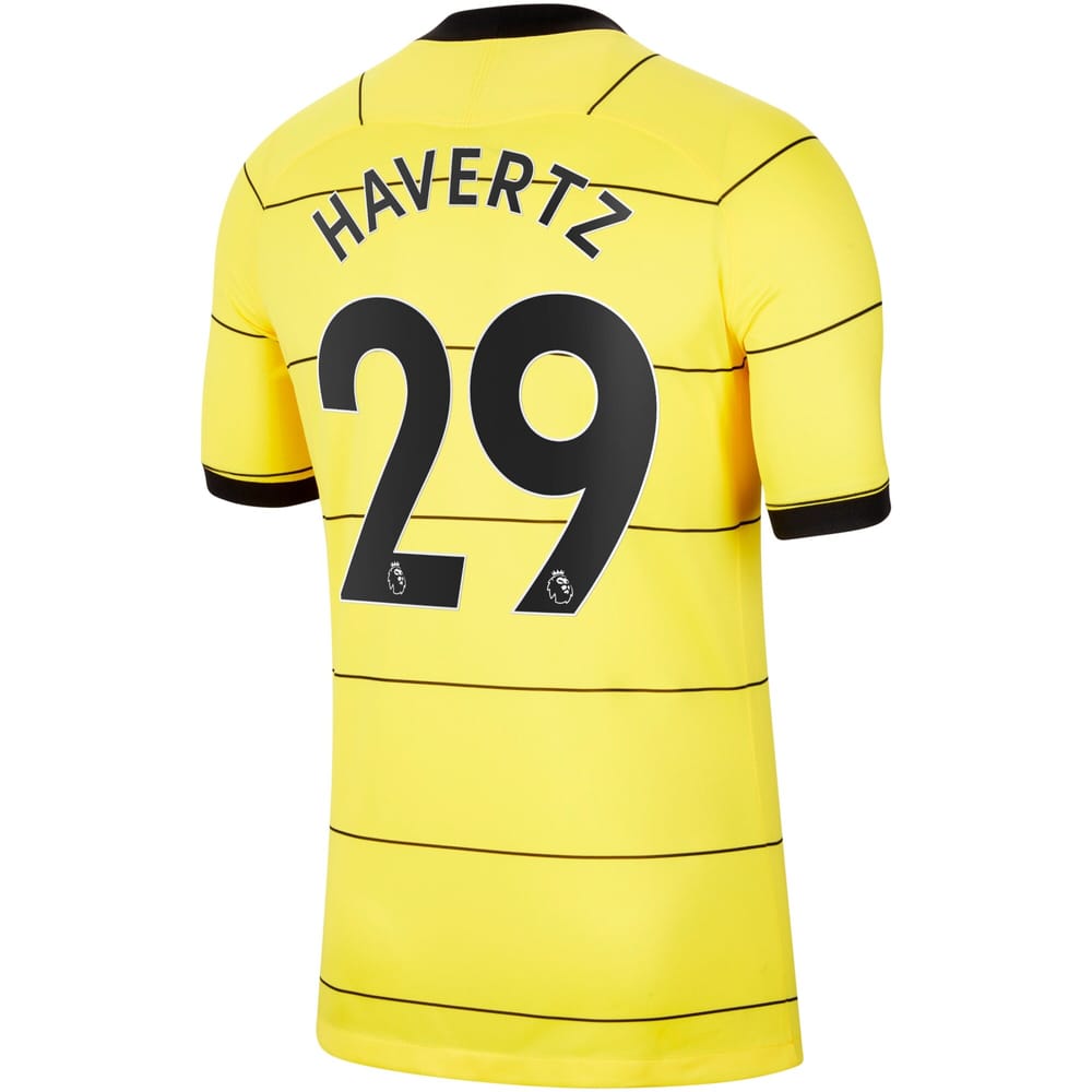Premier League Chelsea Away Jersey Shirt 2021-22 player Havertz 29 printing for Men
