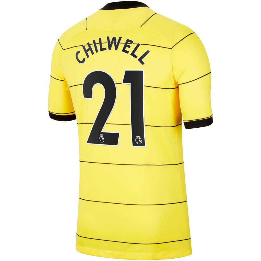 Premier League Chelsea Away Jersey Shirt 2021-22 player Chilwell 21 printing for Men