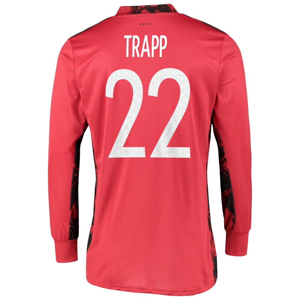 Germany Goalkeeper Jersey Shirt 2019-21 player Trapp 22 printing for Men
