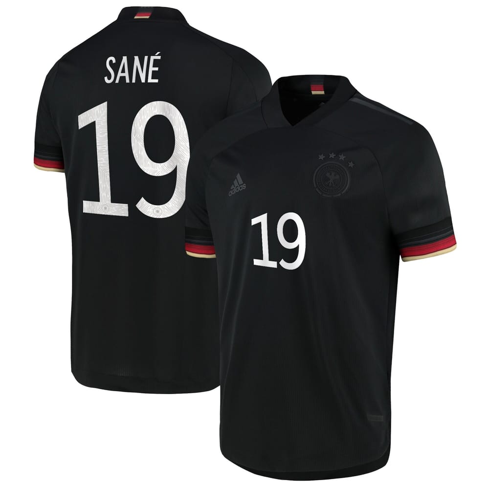 Germany Away Jersey Shirt 2021-22 player Sane 19 printing for Men