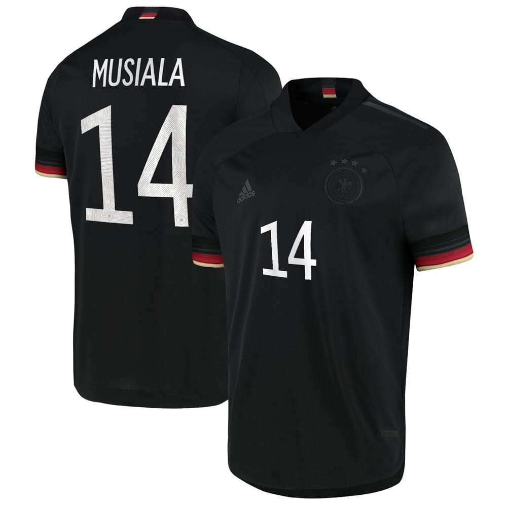 Germany Away Jersey Shirt 2021-22 player Musiala 14 printing for Men