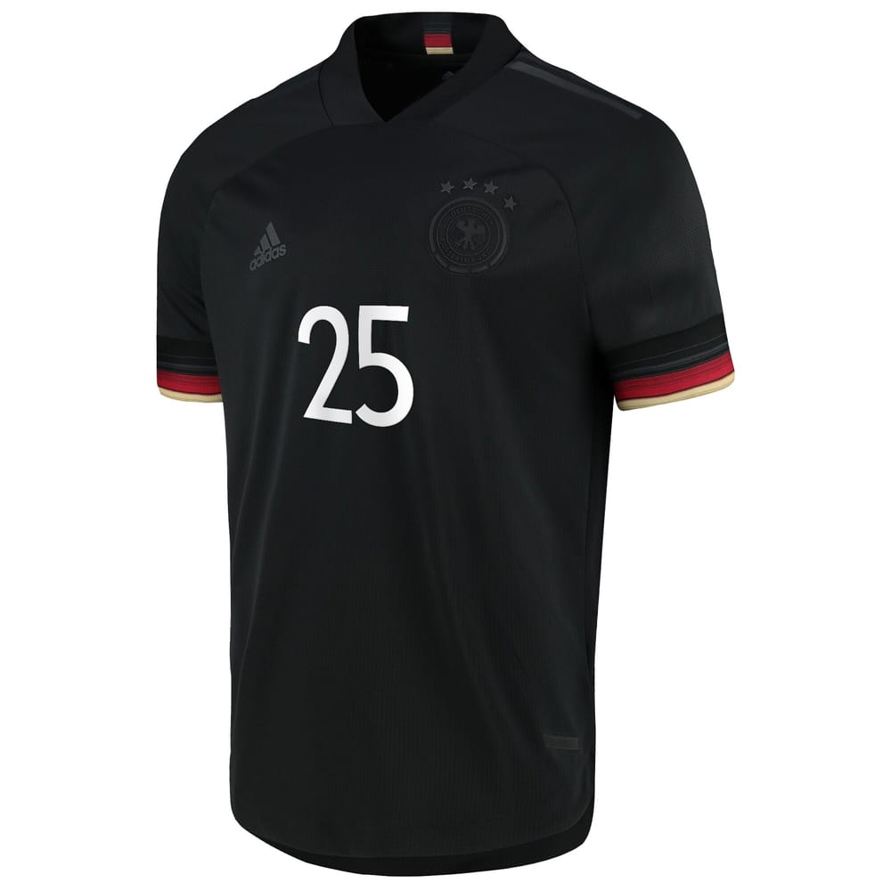 Germany Away Jersey Shirt 2021-22 player Muller 25 printing for Men