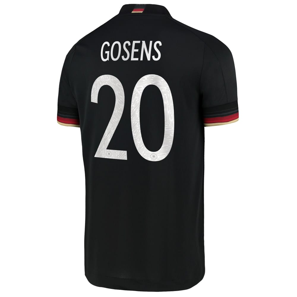Germany Away Jersey Shirt 2021-22 player Gosens 20 printing for Men