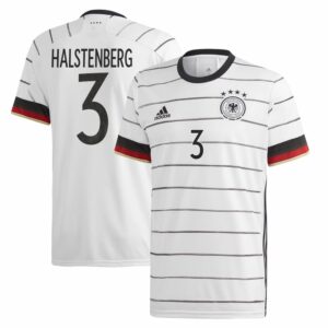 Germany Home Jersey Shirt 2019-21 player Halstenberg 3 printing for Men
