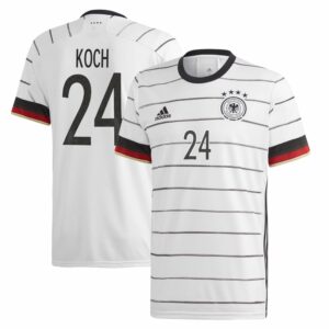 Germany Home Jersey Shirt 2019-21 player Koch 24 printing for Men