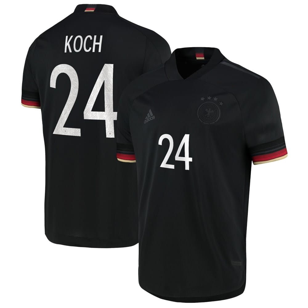 Germany Away Jersey Shirt 2021-22 player Koch 24 printing for Men