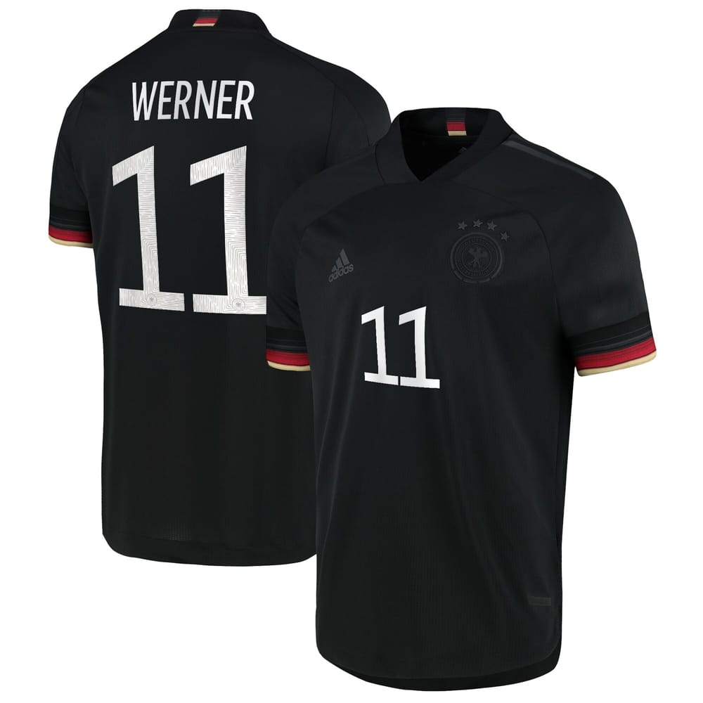 Germany Away Jersey Shirt 2021-22 player Werner 11 printing for Men