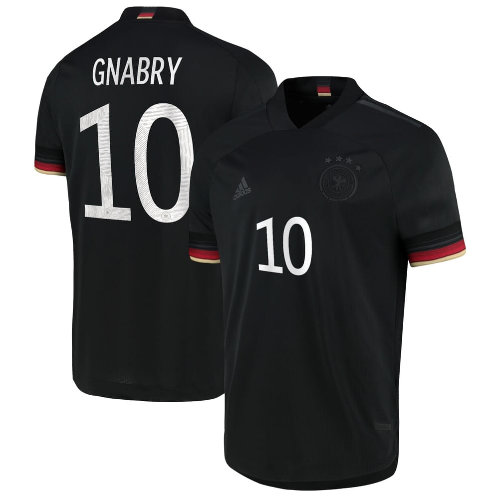 Germany Away Jersey Shirt 2021-22 player Gnabry 10 printing for Men