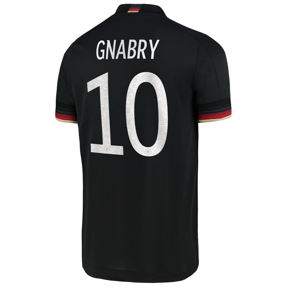 Germany Away Jersey Shirt 2021-22 player Gnabry 10 printing for Men