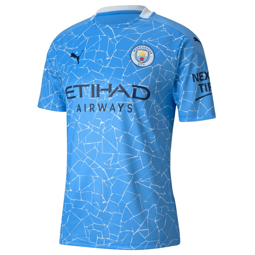 Premier League Manchester City Home Jersey Shirt 2020-21 player Mace 30 printing for Men